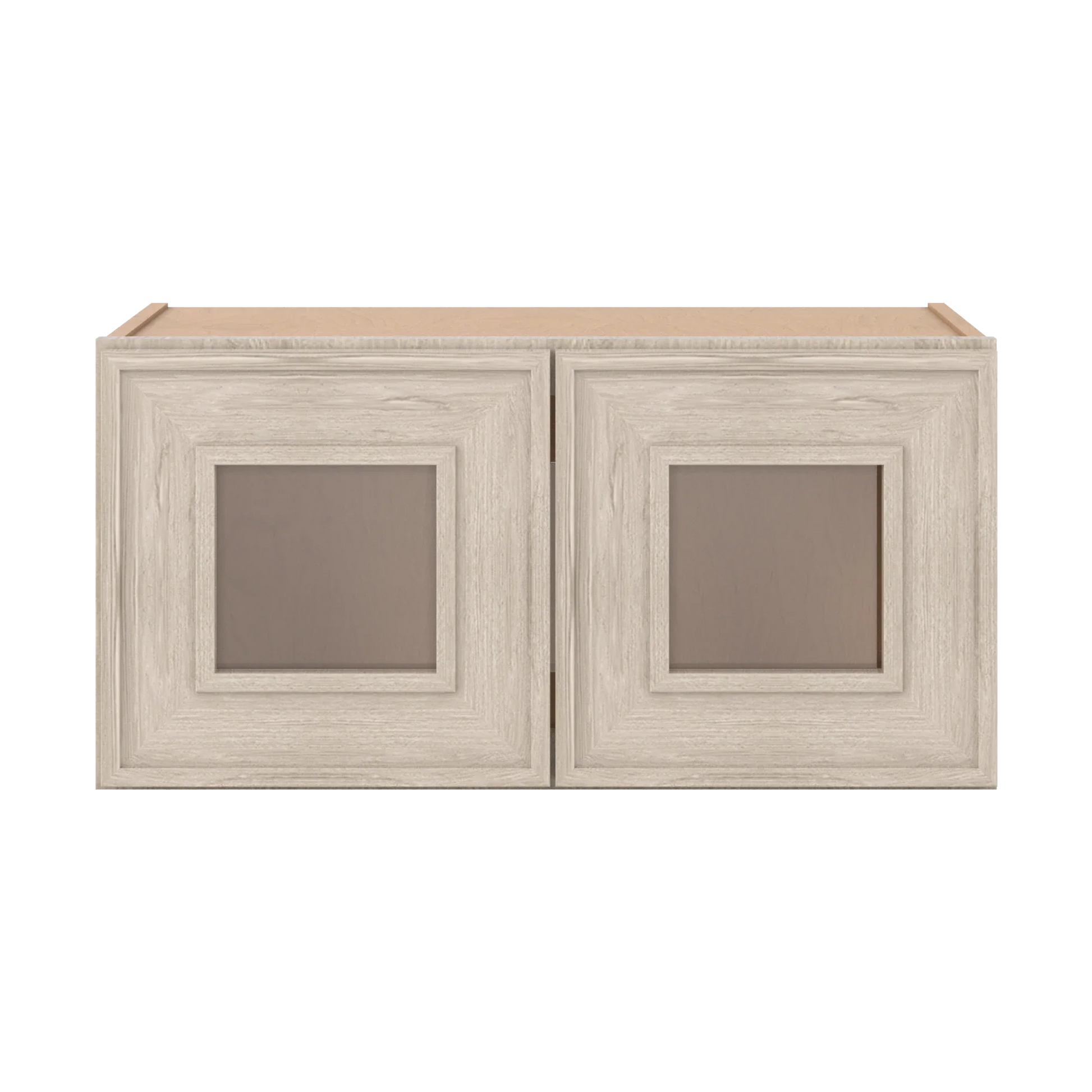 Ivory Elegant Craftsman Shaker W2412GD wall cabinet – close front view, RTA kitchen cabinet