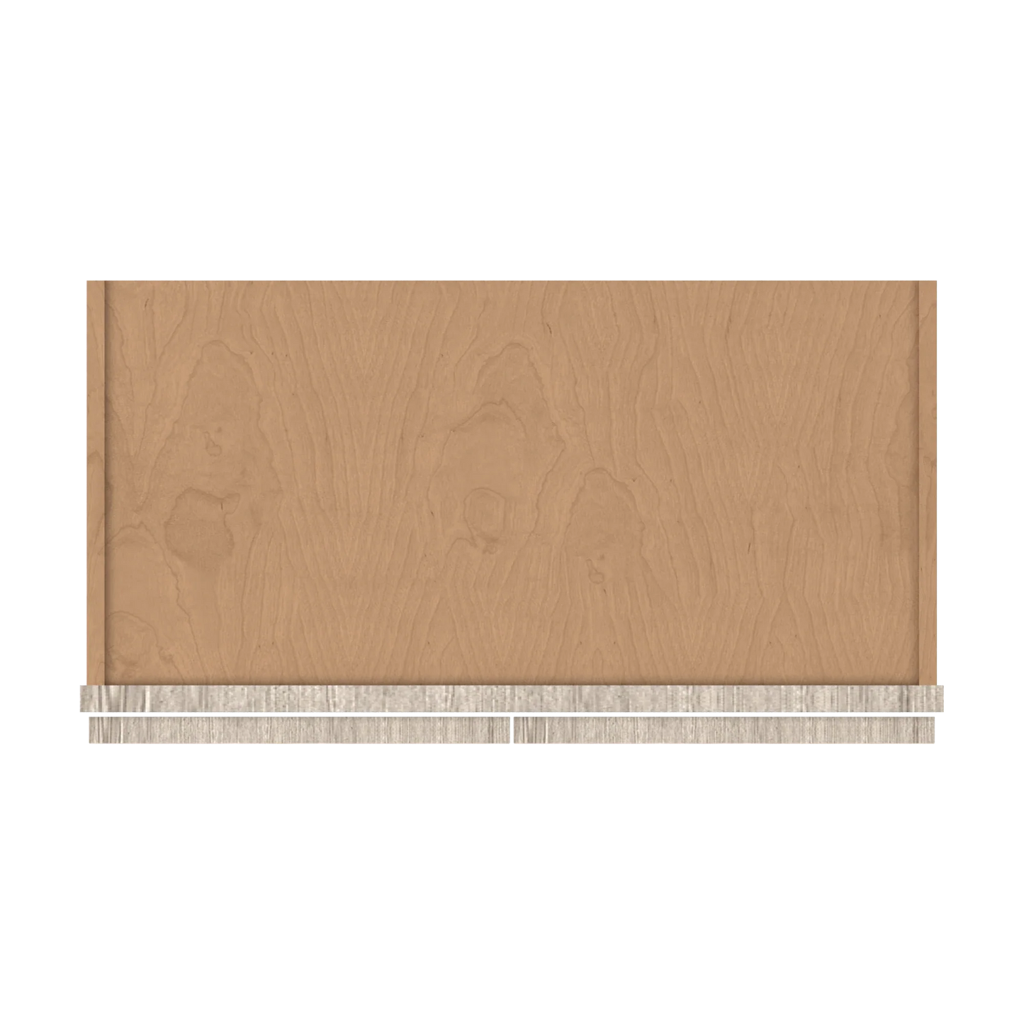 Ivory Elegant Craftsman Shaker W2436 wall cabinet – top view, RTA kitchen cabinet