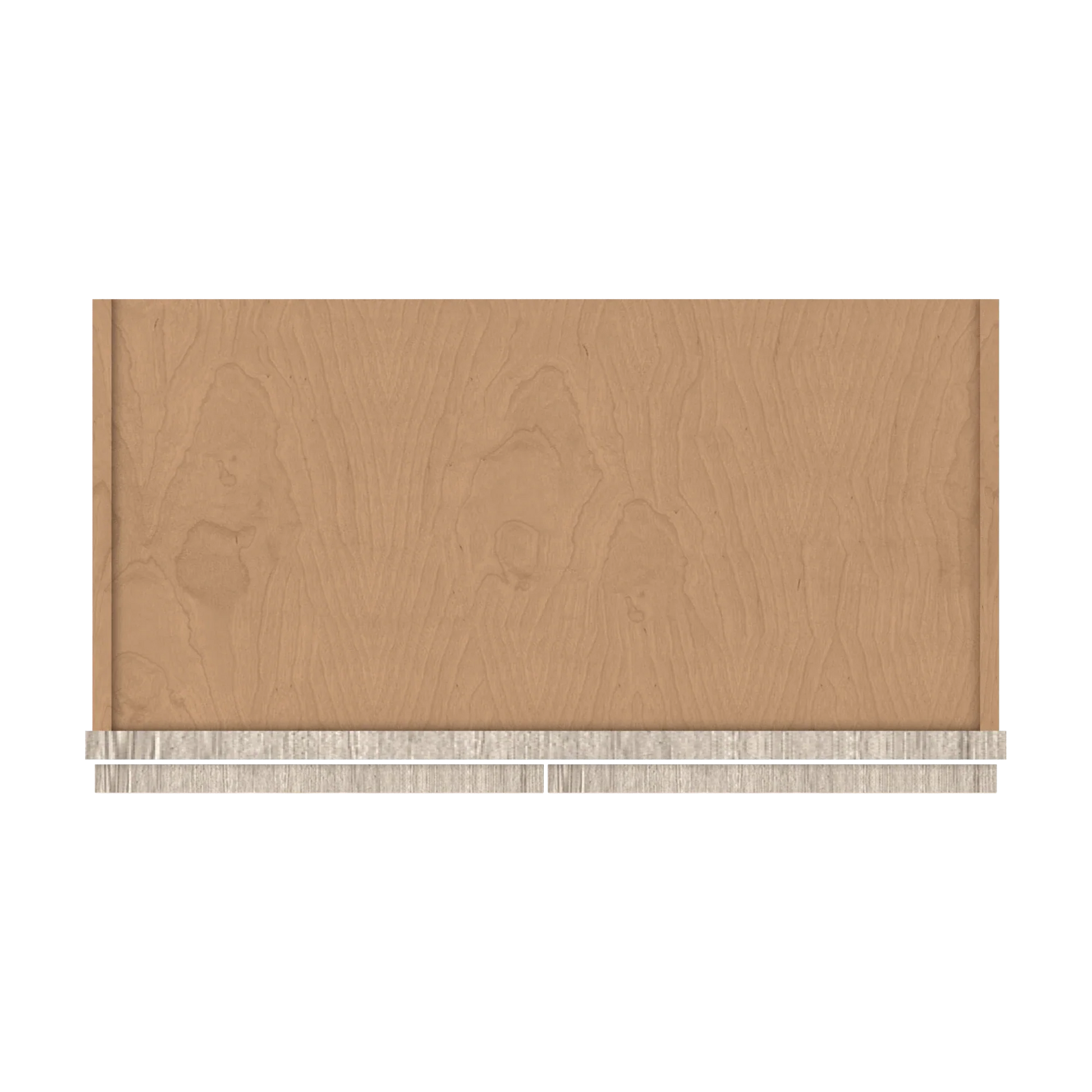 Ivory Elegant Craftsman Shaker W2436 wall cabinet – top view, RTA kitchen cabinet