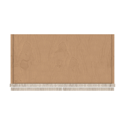 Ivory Elegant Craftsman Shaker W2436 wall cabinet – top view, RTA kitchen cabinet