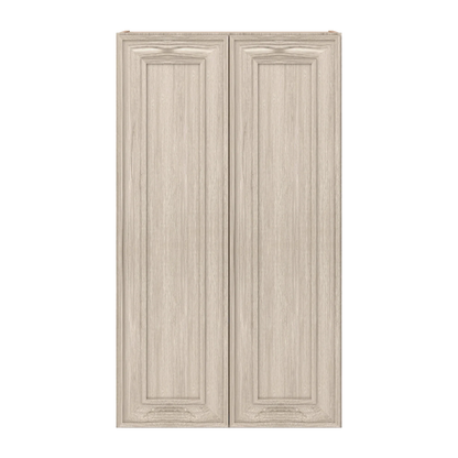 Ivory Elegant Craftsman Shaker W2442 wall cabinet – close front view, RTA kitchen cabinet