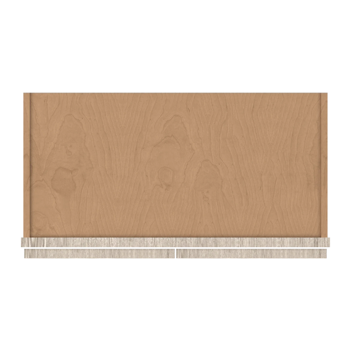 Ivory Elegant Craftsman Shaker W2442 wall cabinet – top view, RTA kitchen cabinet