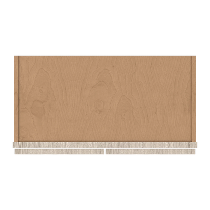 Ivory Elegant Craftsman Shaker W2442 wall cabinet – top view, RTA kitchen cabinet