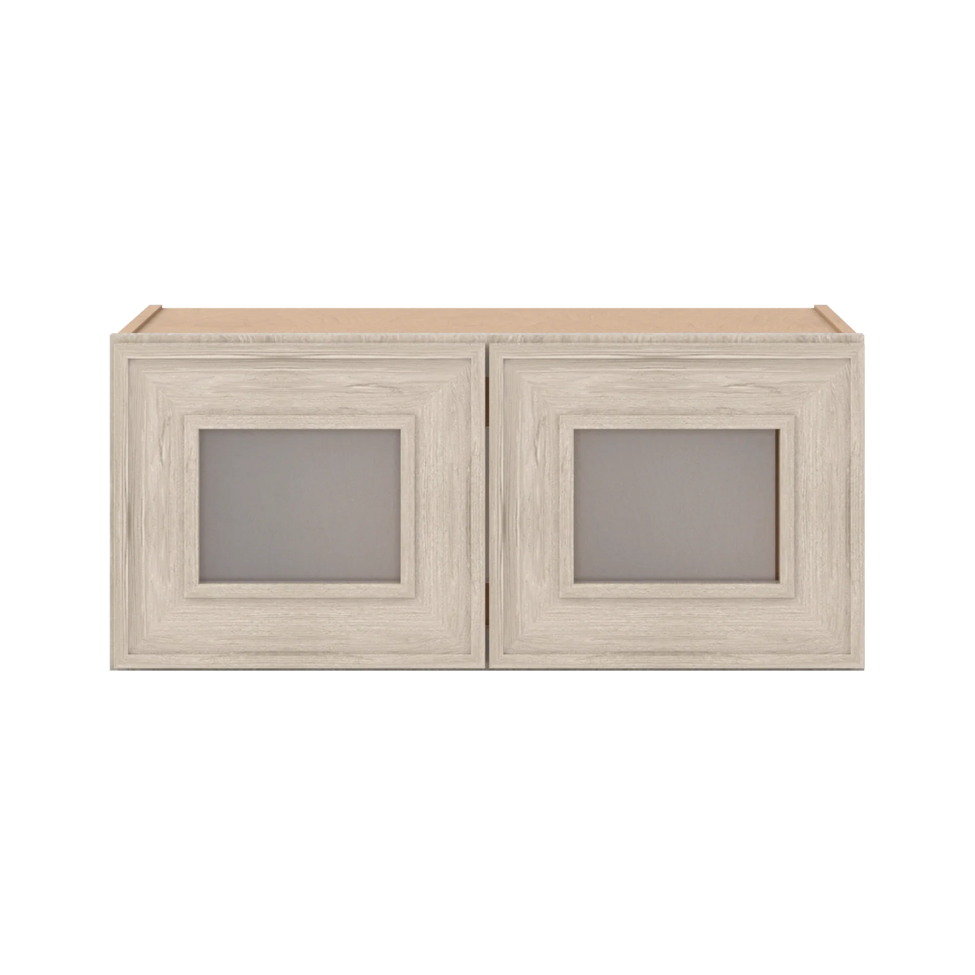 Ivory Elegant Craftsman Shaker W2712GD wall cabinet – close front view, RTA kitchen cabinet