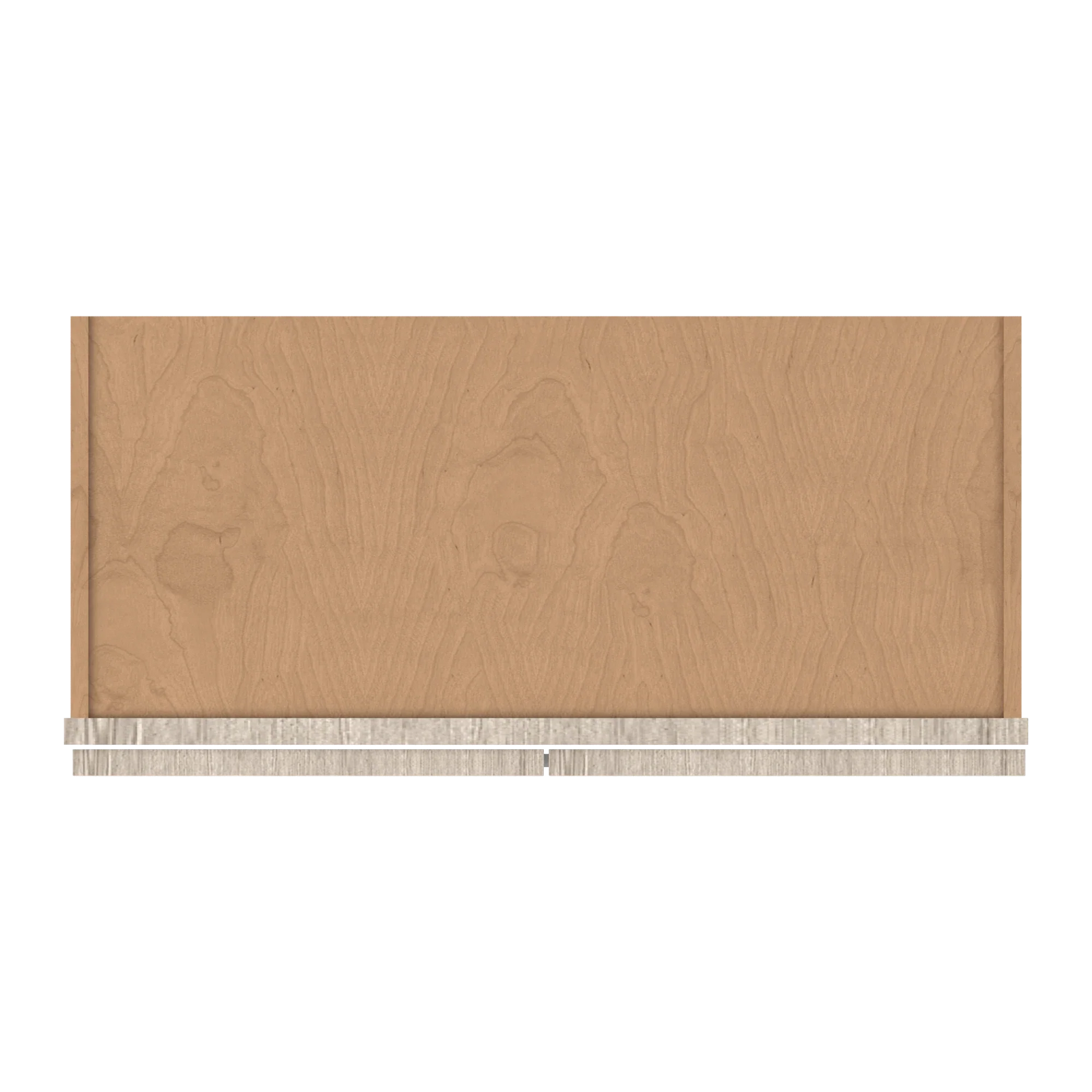 Ivory Elegant Craftsman Shaker W2712GD wall cabinet – top view, RTA kitchen cabinet