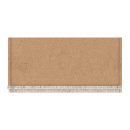 Ivory Elegant Craftsman Shaker W2712GD wall cabinet – top view, RTA kitchen cabinet