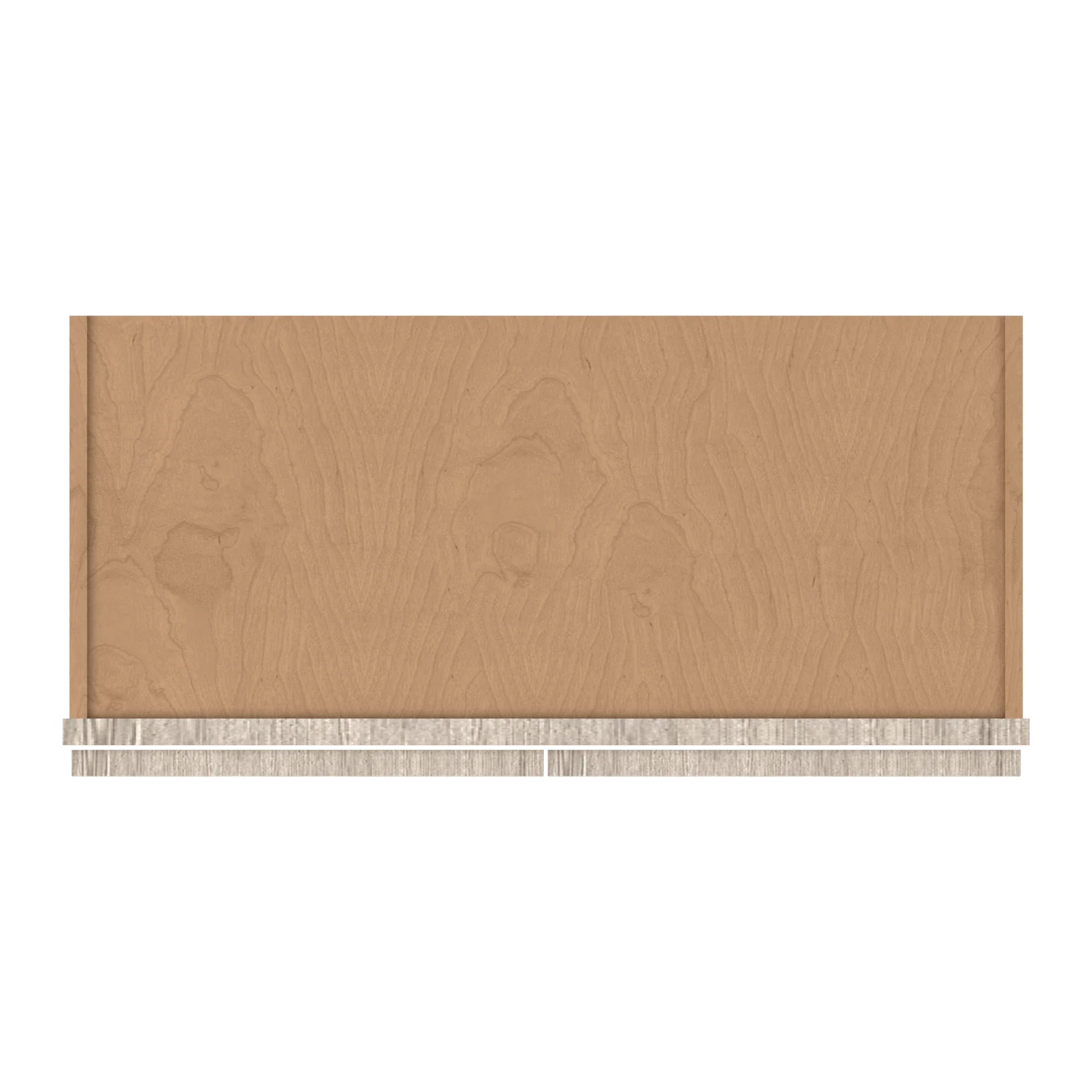 Ivory Elegant Craftsman Shaker W2736 wall cabinet – top view, RTA kitchen cabinet