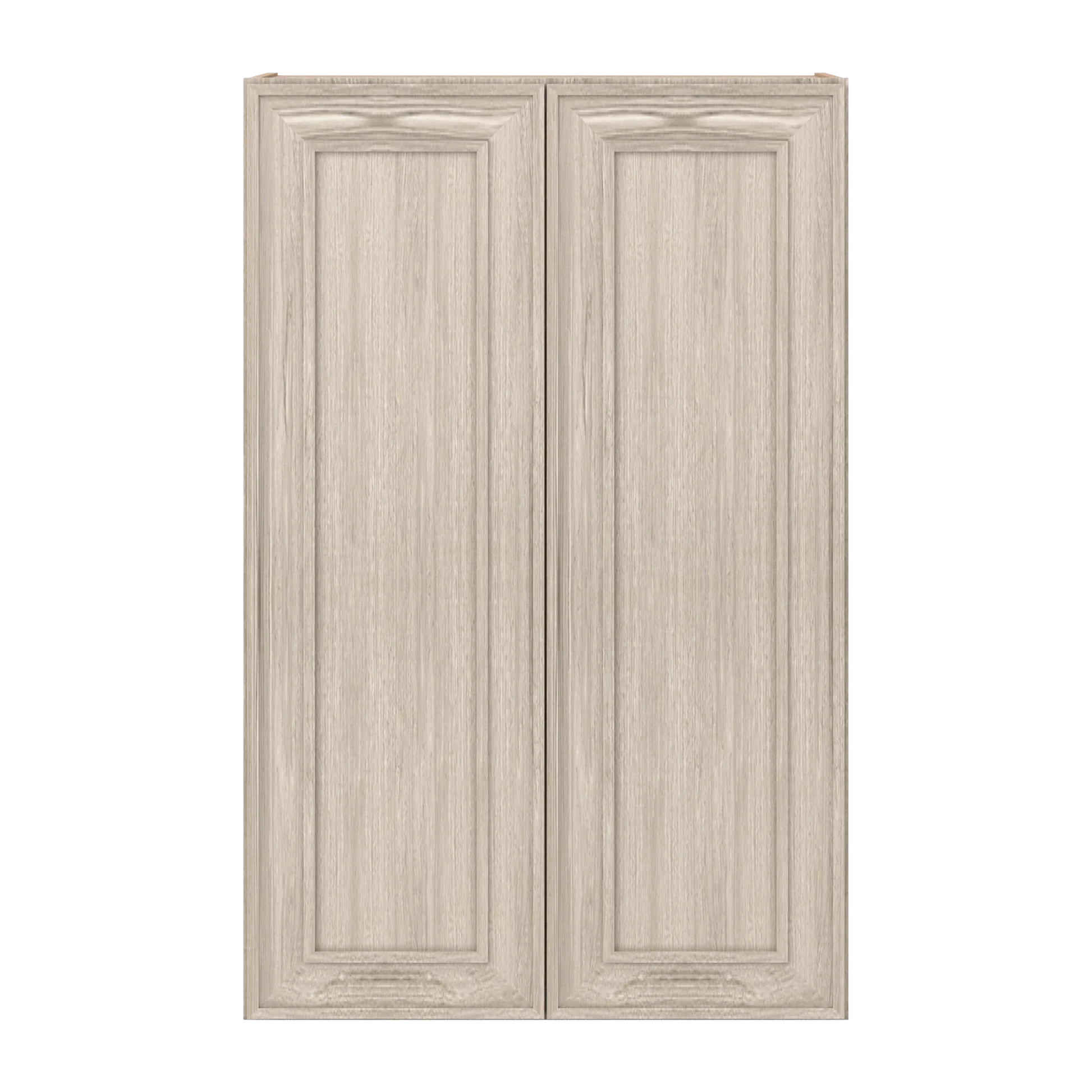 Ivory Elegant Craftsman Shaker W2742 wall cabinet – close front view, RTA kitchen cabinet