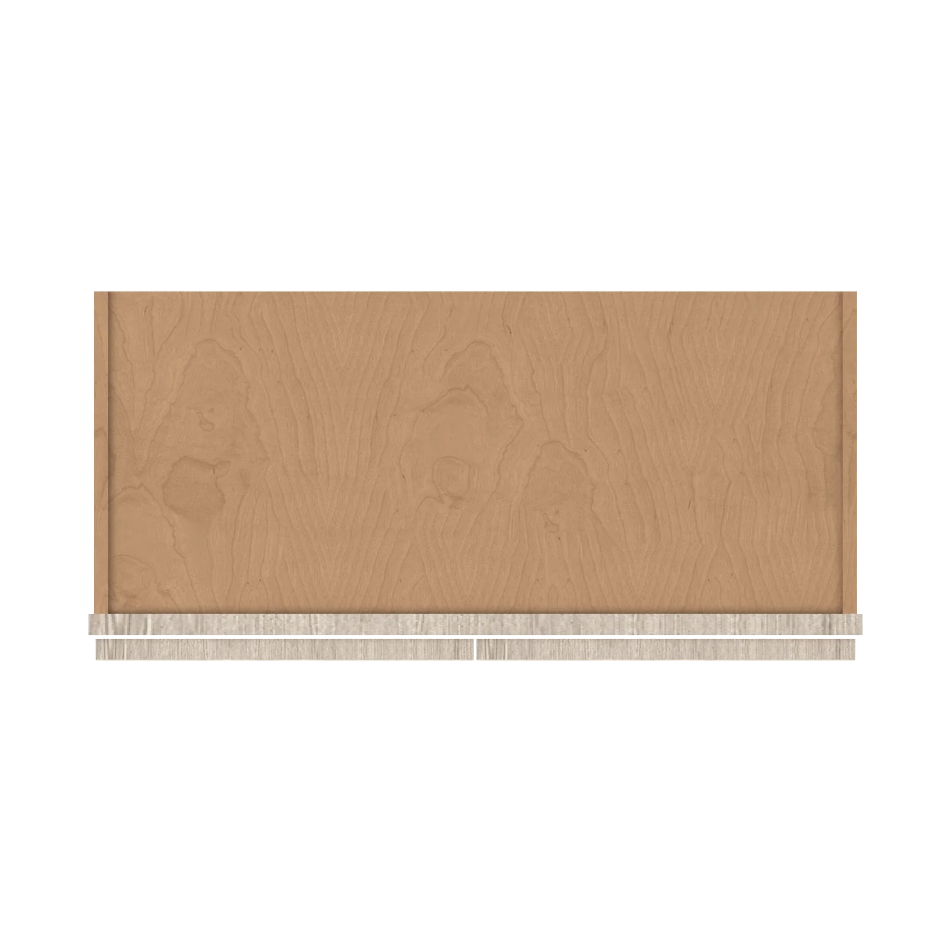 Ivory Elegant Craftsman Shaker W2742 wall cabinet – top view, RTA kitchen cabinet