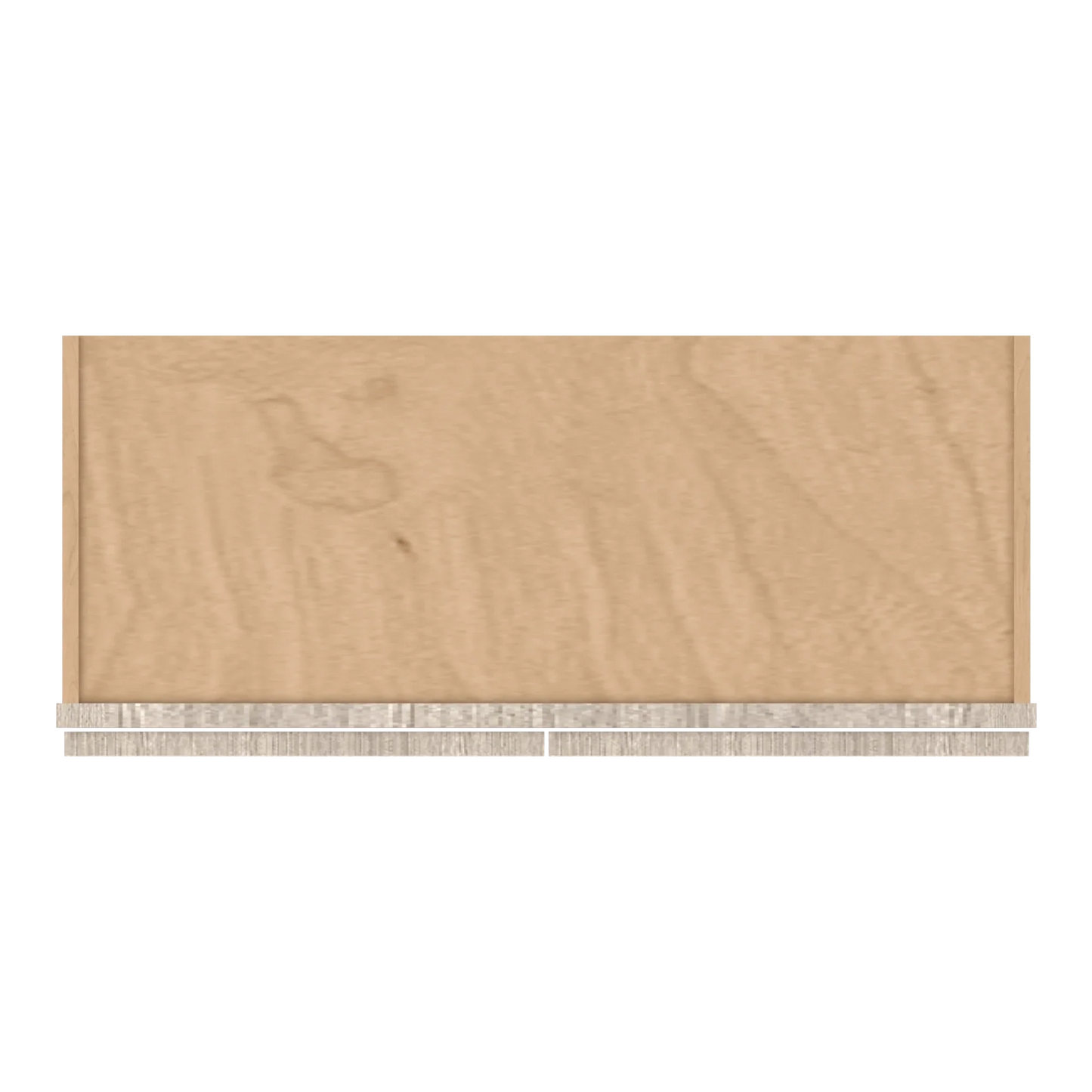 Ivory Elegant Craftsman Shaker W3030 wall cabinet – top view, RTA kitchen cabinet
