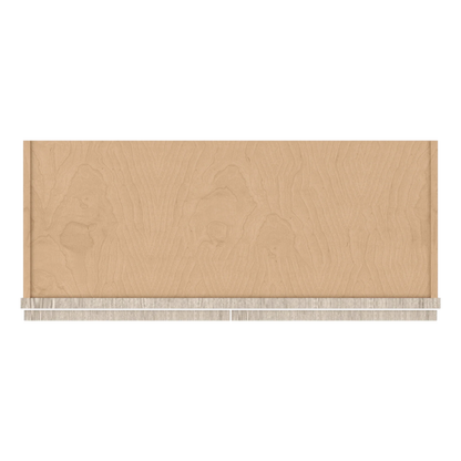Ivory Elegant Craftsman Shaker W3036 wall cabinet – top view, RTA kitchen cabinet