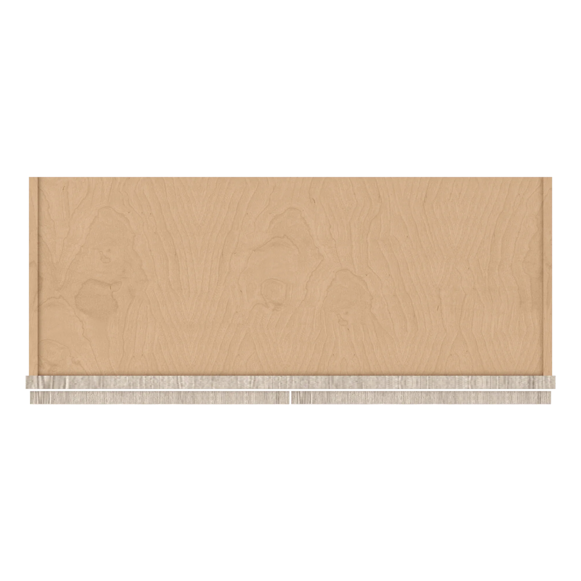 Ivory Elegant Craftsman Shaker W3042 wall cabinet – top view, RTA kitchen cabinet