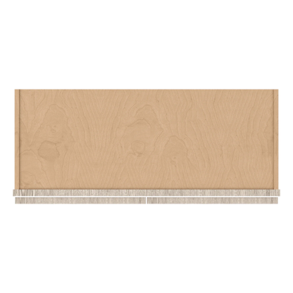 Ivory Elegant Craftsman Shaker W3042 wall cabinet – top view, RTA kitchen cabinet