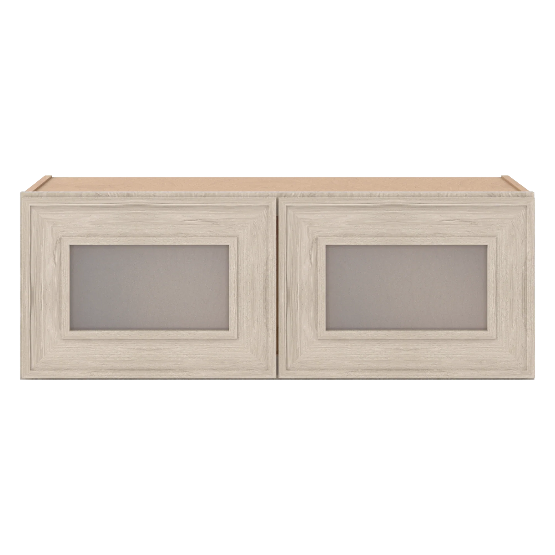 Ivory Elegant Craftsman Shaker W3312GD wall cabinet – close front view, RTA kitchen cabinet