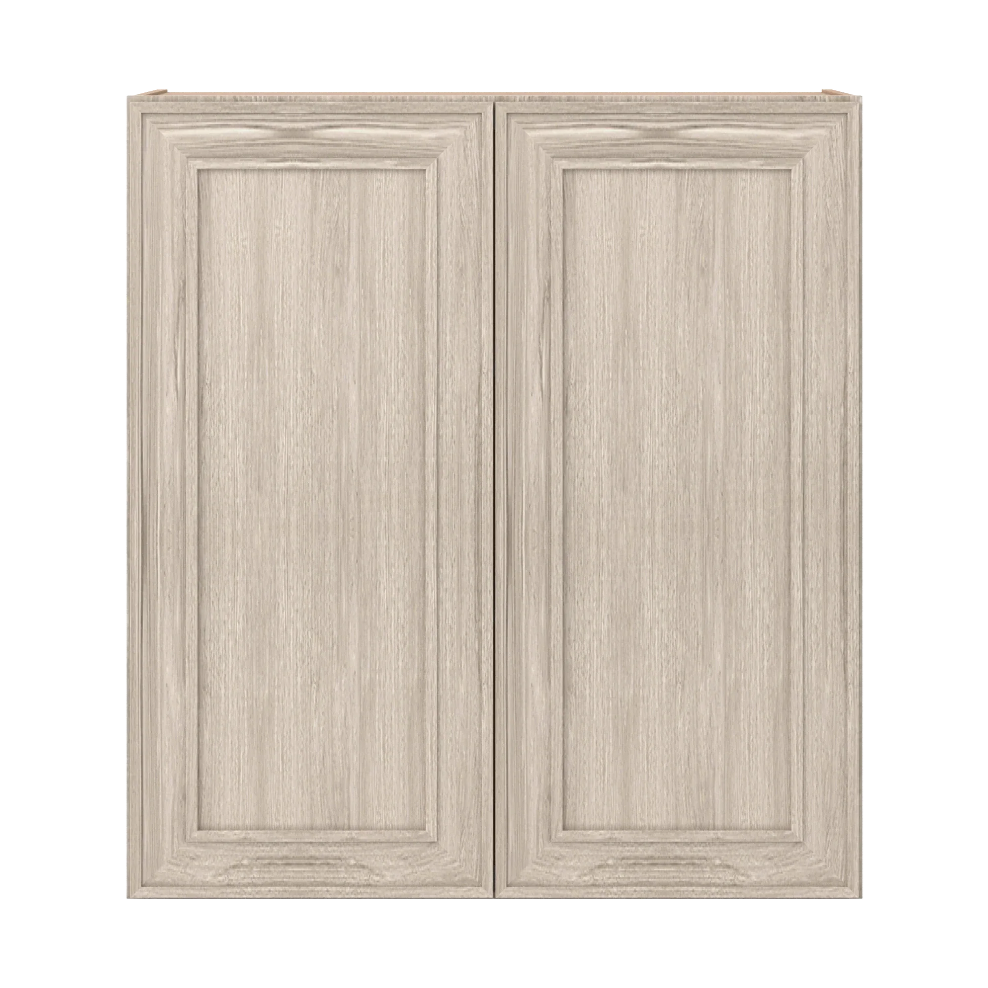 Ivory Elegant Craftsman Shaker W3336 wall cabinet – close front view, RTA kitchen cabinet