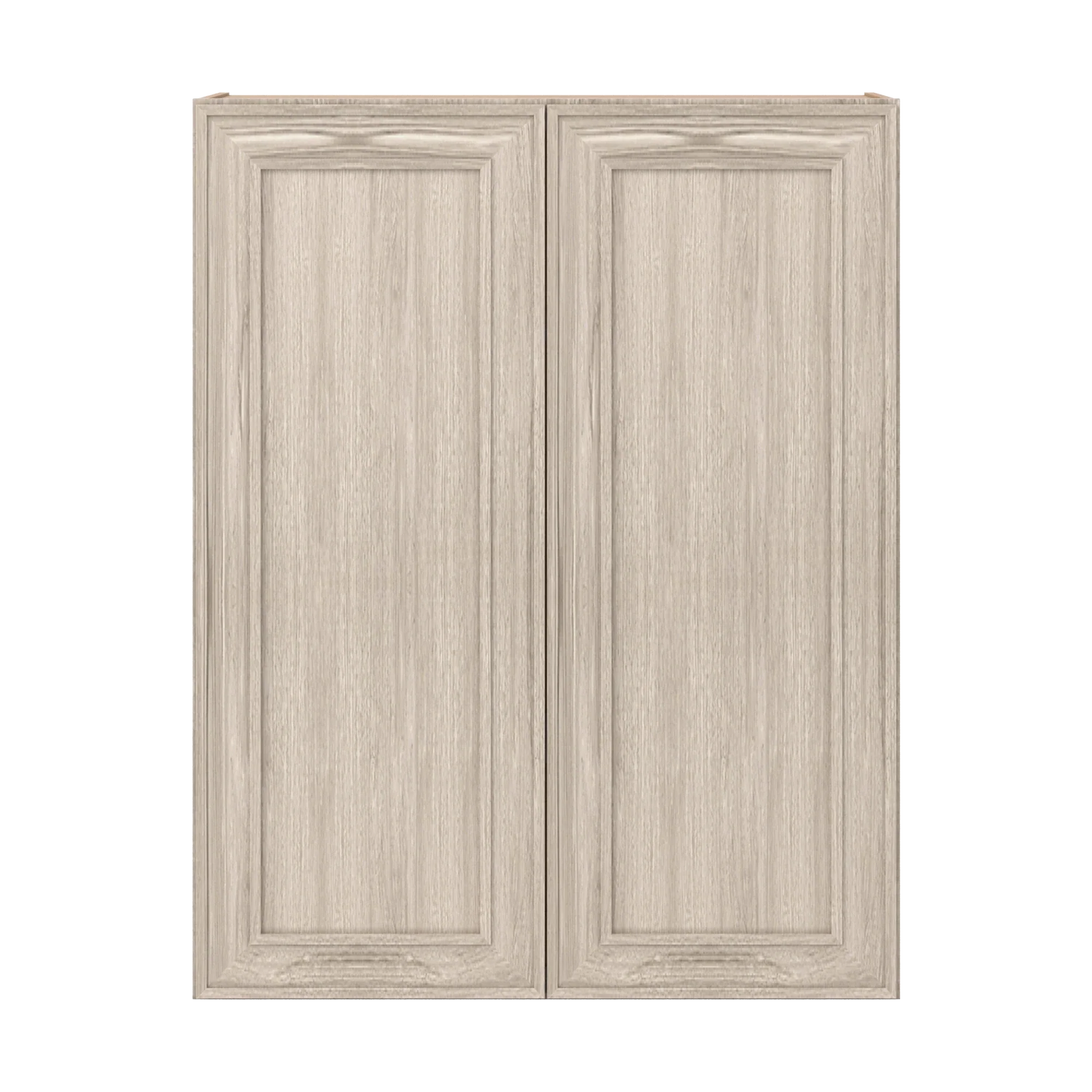 Ivory Elegant Craftsman Shaker W3342 wall cabinet – close front view, RTA kitchen cabinet