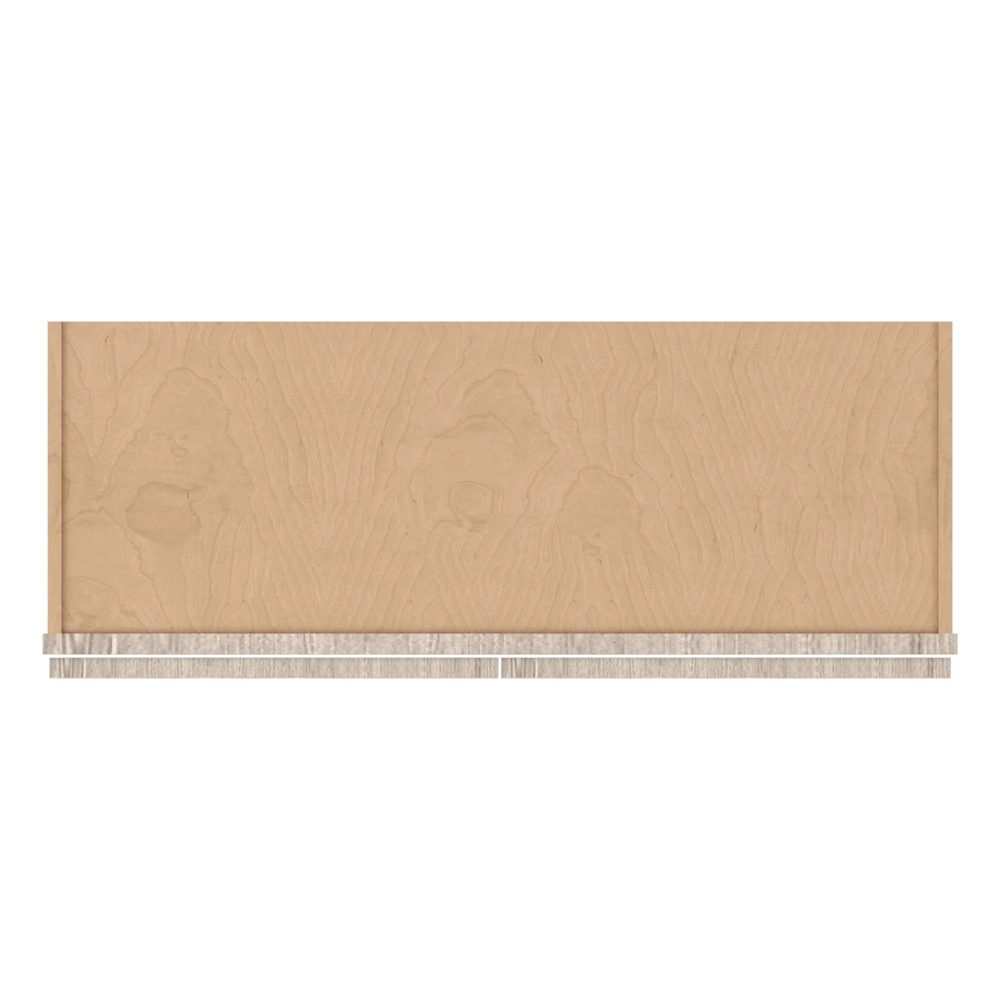 Ivory Elegant Craftsman Shaker W3342 wall cabinet – top view, RTA kitchen cabinet