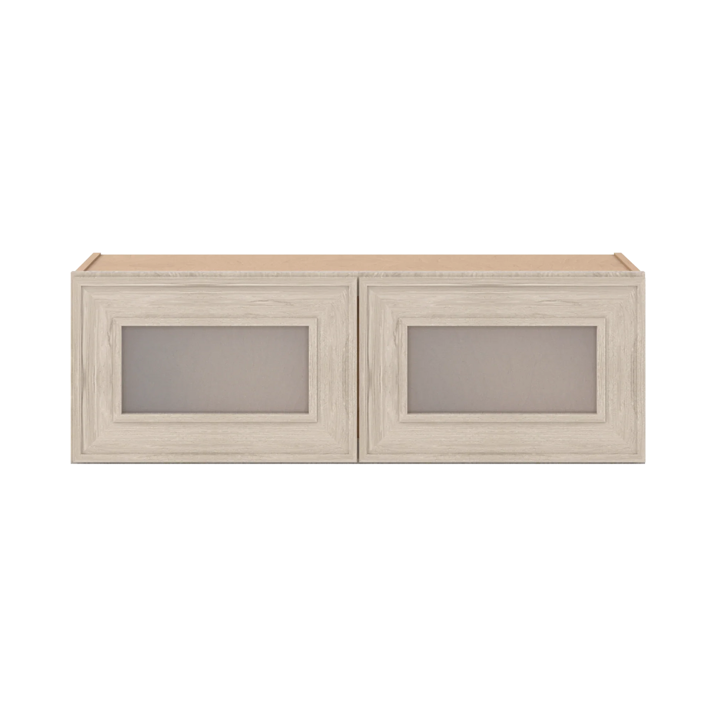 Ivory Elegant Craftsman Shaker W3612GD wall cabinet – close front view, RTA kitchen cabinet