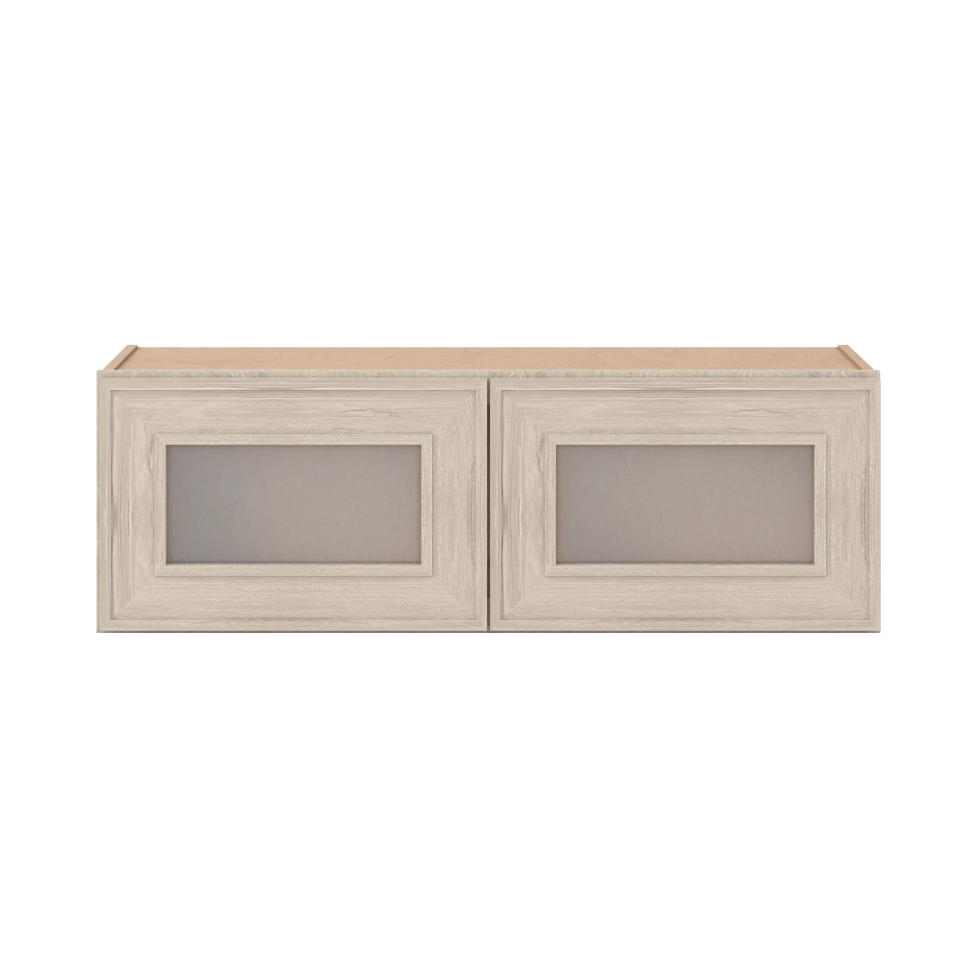 Ivory Elegant Craftsman Shaker W3612GD wall cabinet – close front view, RTA kitchen cabinet