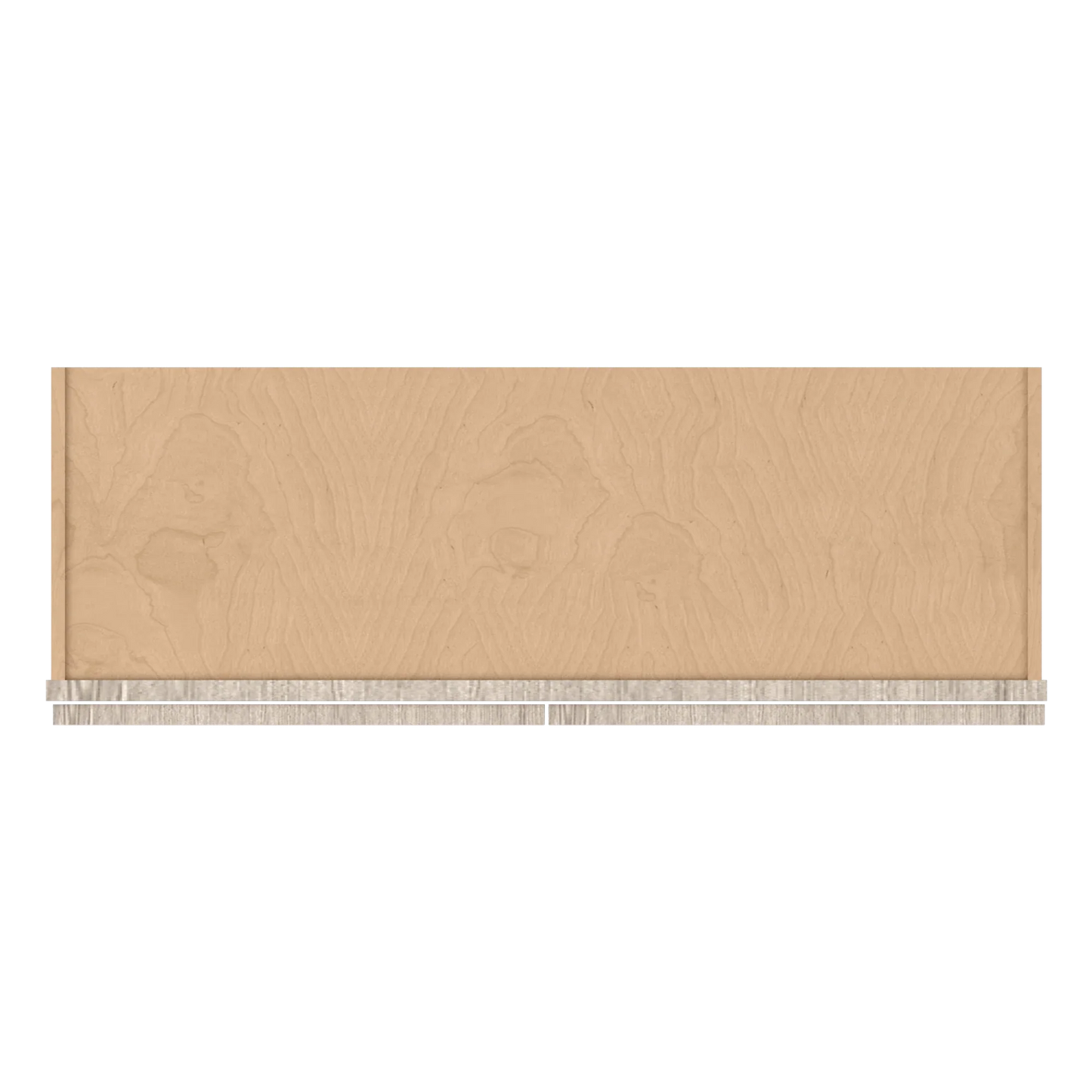 Ivory Elegant Craftsman Shaker W3612GD wall cabinet – top view, RTA kitchen cabinet