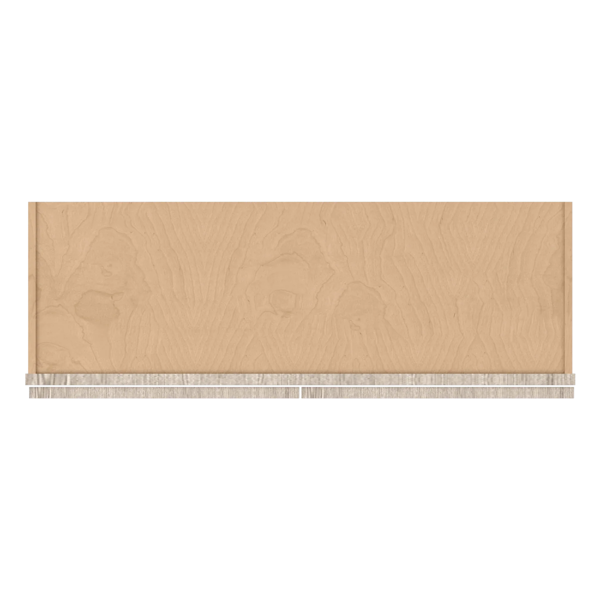 Ivory Elegant Craftsman Shaker W3612GD wall cabinet – top view, RTA kitchen cabinet