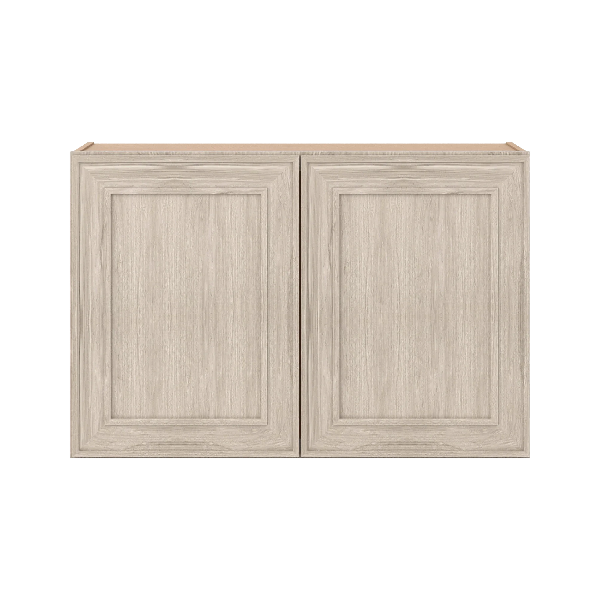 Ivory Elegant Craftsman Shaker W3624 wall cabinet – close front view, RTA kitchen cabinet