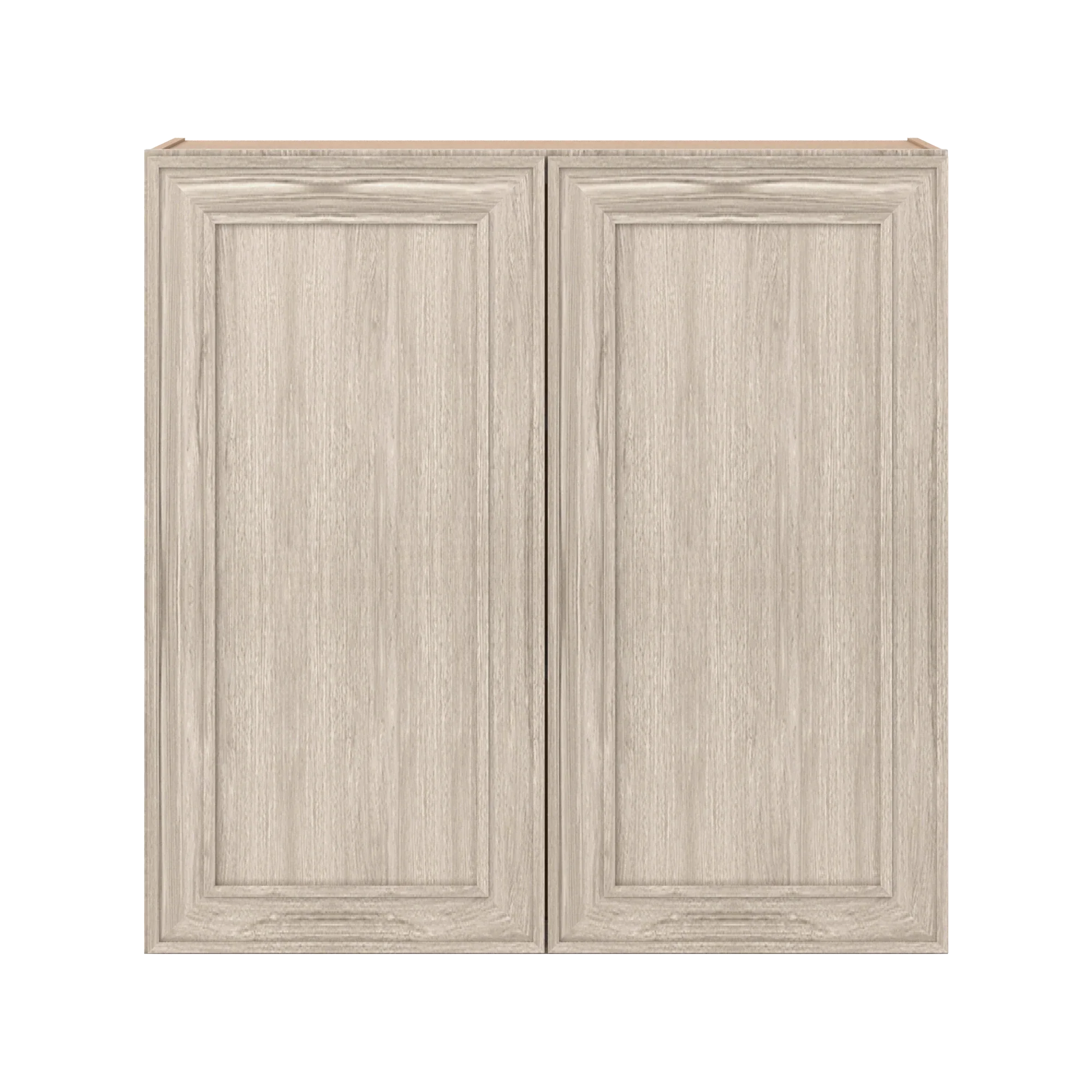 Ivory Elegant Craftsman Shaker W3636 wall cabinet – close front view, RTA kitchen cabinet