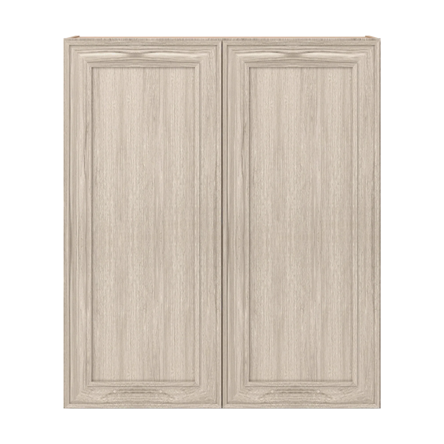 Ivory Elegant Craftsman Shaker W3642 wall cabinet – close front view, RTA kitchen cabinet