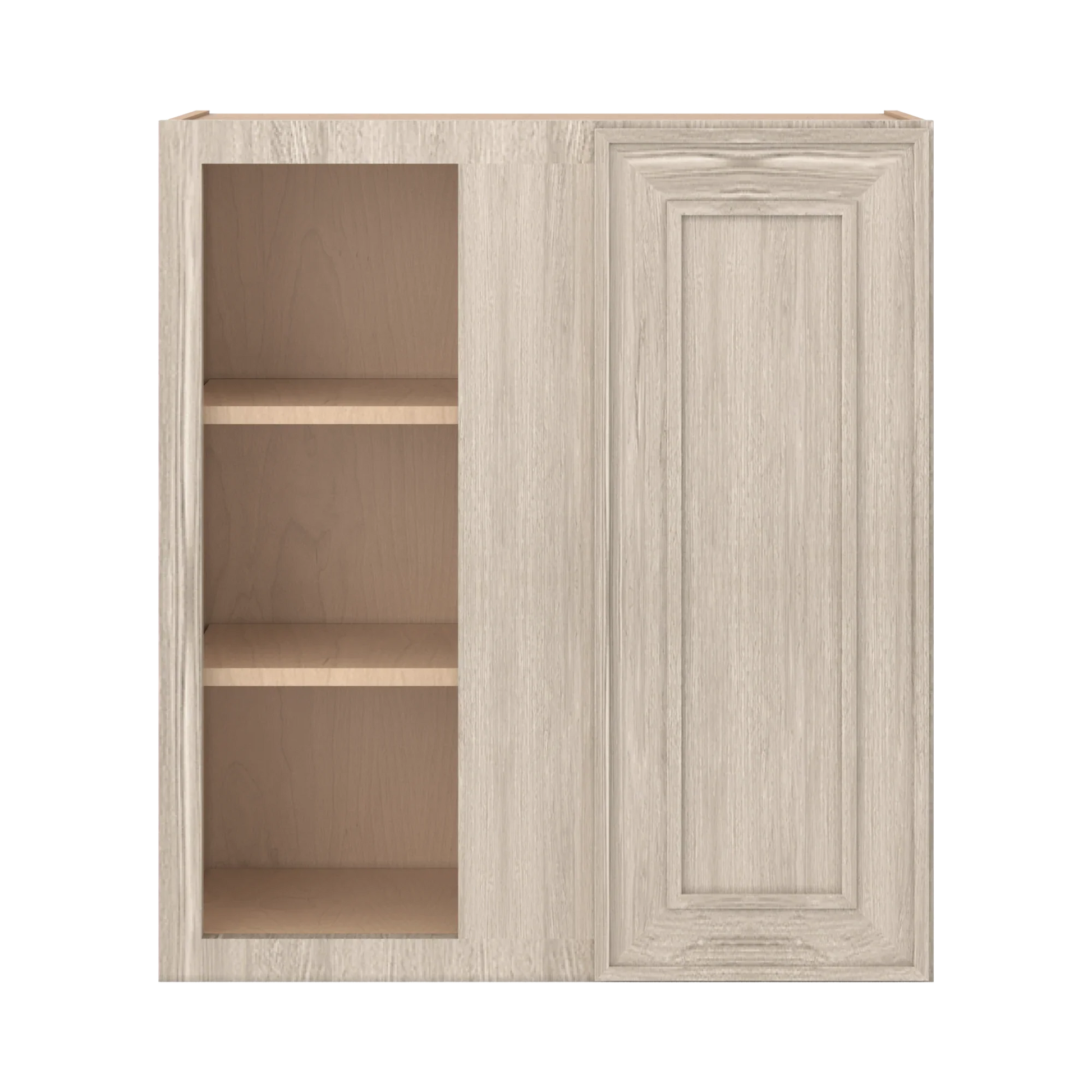 Ivory Elegant Craftsman Shaker WBC2730 wall cabinet – close front view, RTA kitchen cabinet