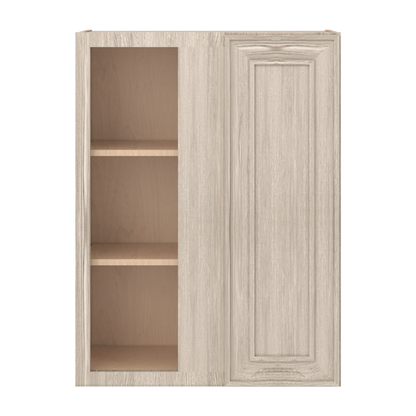 Ivory Elegant Craftsman Shaker WBC2736 wall cabinet – close front view, RTA kitchen cabinet