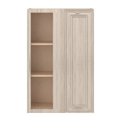 Ivory Elegant Craftsman Shaker WBC2742 wall cabinet – close front view, RTA kitchen cabinet