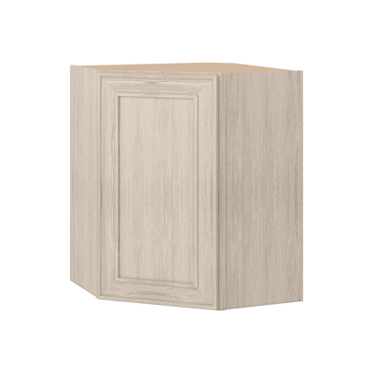 Ivory Elegant Craftsman Shaker WDC2430 wall cabinet – close angle view, RTA kitchen cabinet