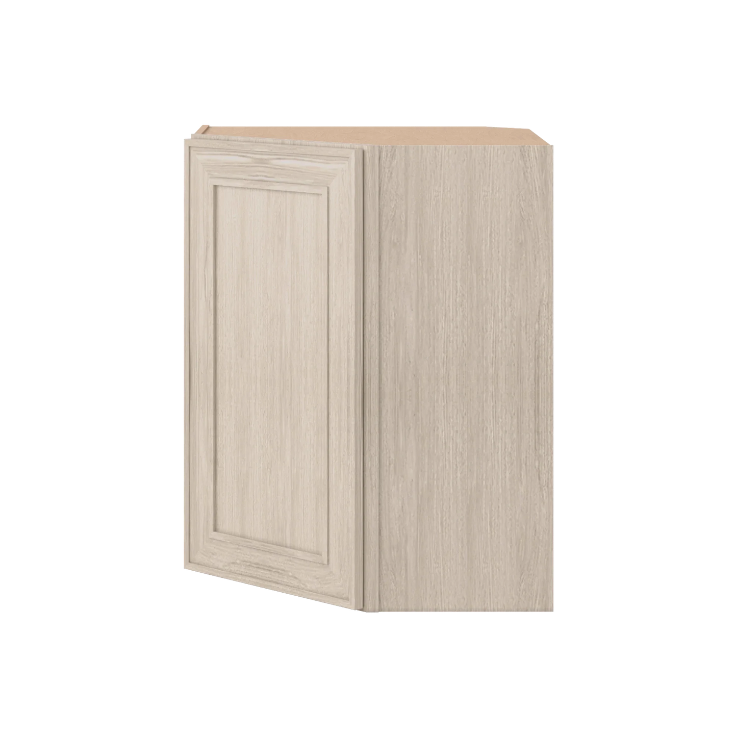 Ivory Elegant Craftsman Shaker WDC2430 wall cabinet – close front view, RTA kitchen cabinet
