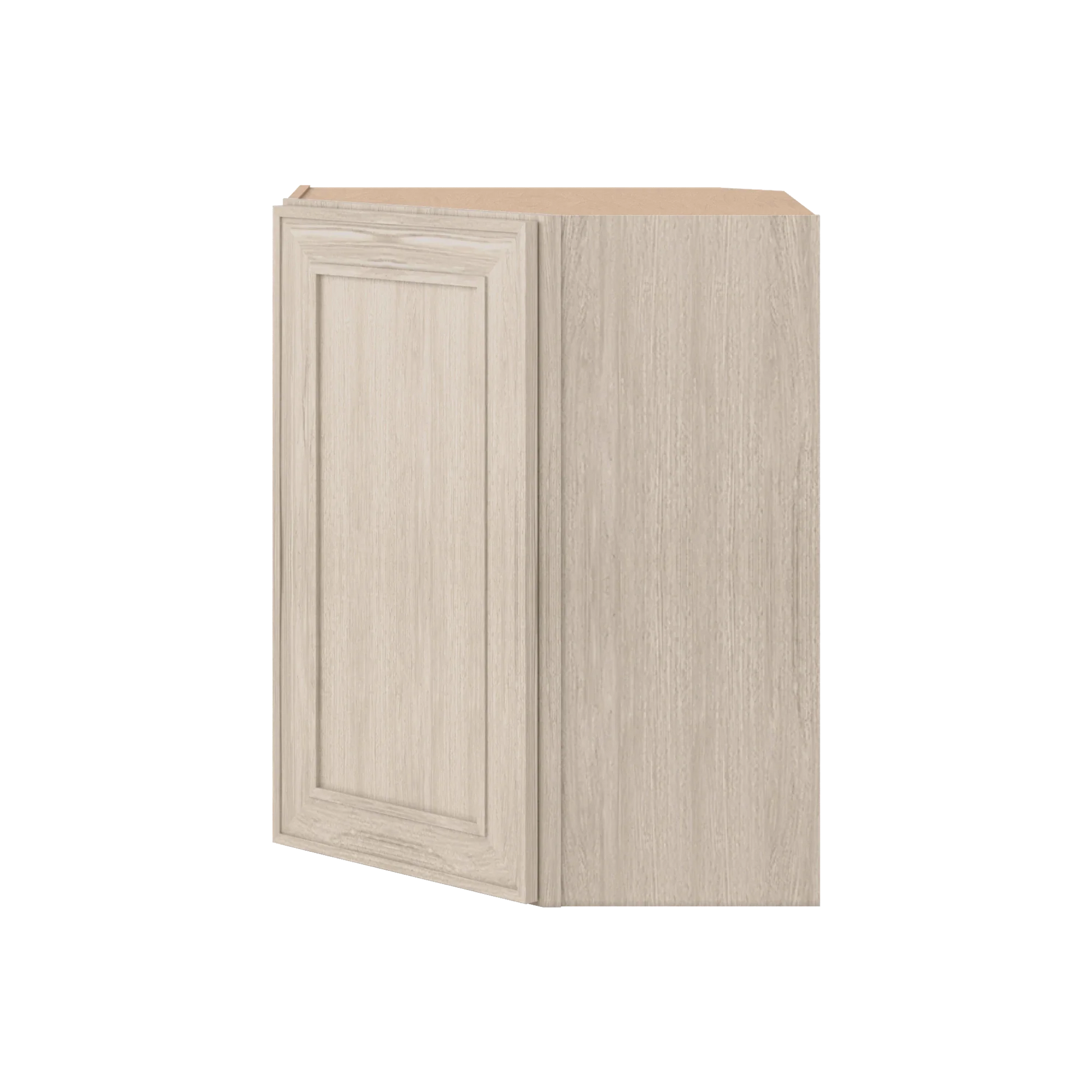 Ivory Elegant Craftsman Shaker WDC2430 wall cabinet – close front view, RTA kitchen cabinet