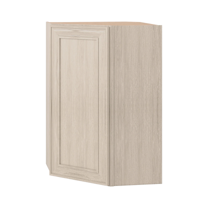Ivory Elegant Craftsman Shaker WDC2436 wall cabinet – close front view, RTA kitchen cabinet