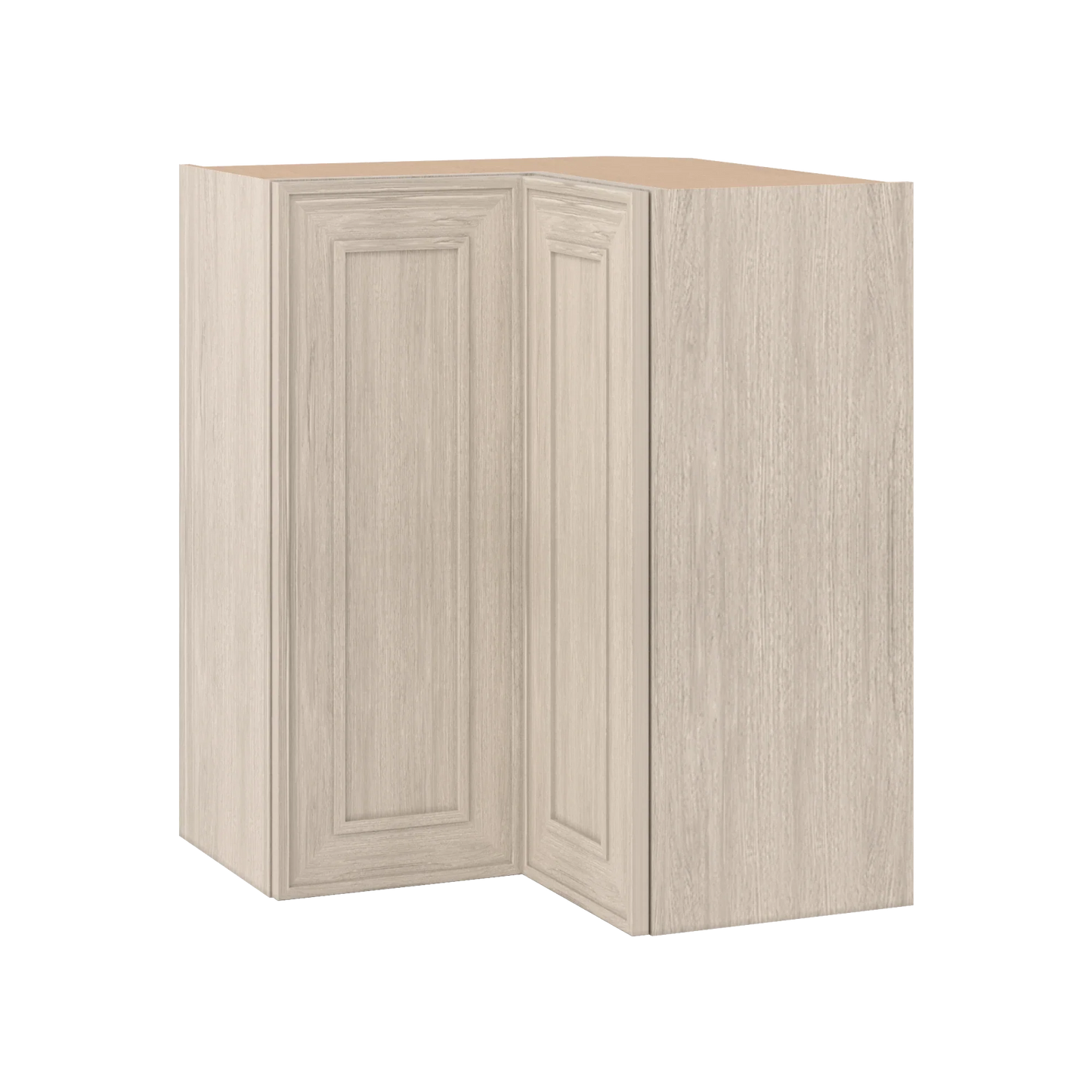 Ivory Elegant Craftsman Shaker WER2430 wall cabinet – close angle view, RTA kitchen cabinet