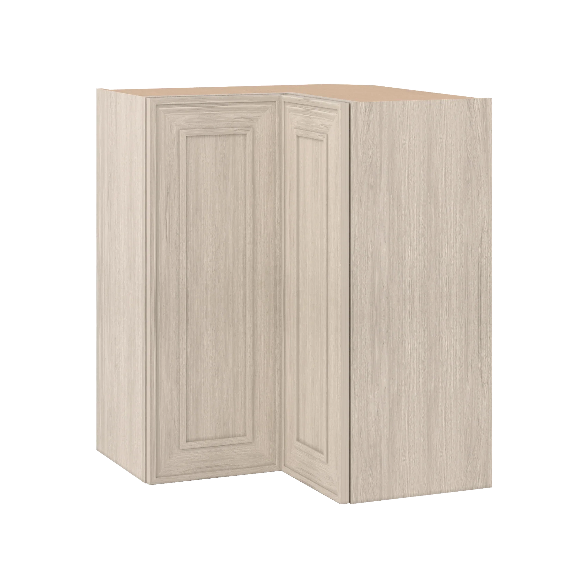 Ivory Elegant Craftsman Shaker WER2430 wall cabinet – close angle view, RTA kitchen cabinet