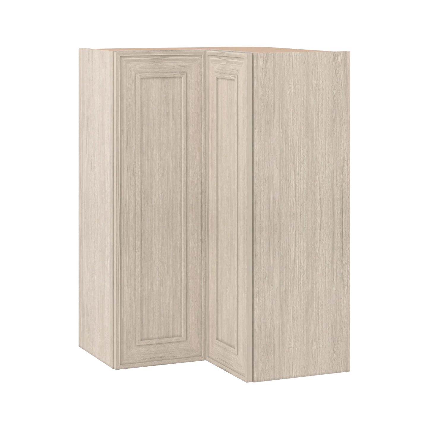 Ivory Elegant Craftsman Shaker WER2436 wall cabinet – close angle view, RTA kitchen cabinet
