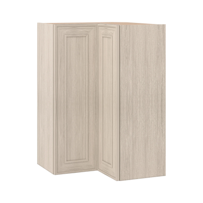 Ivory Elegant Craftsman Shaker WER2436 wall cabinet – close angle view, RTA kitchen cabinet