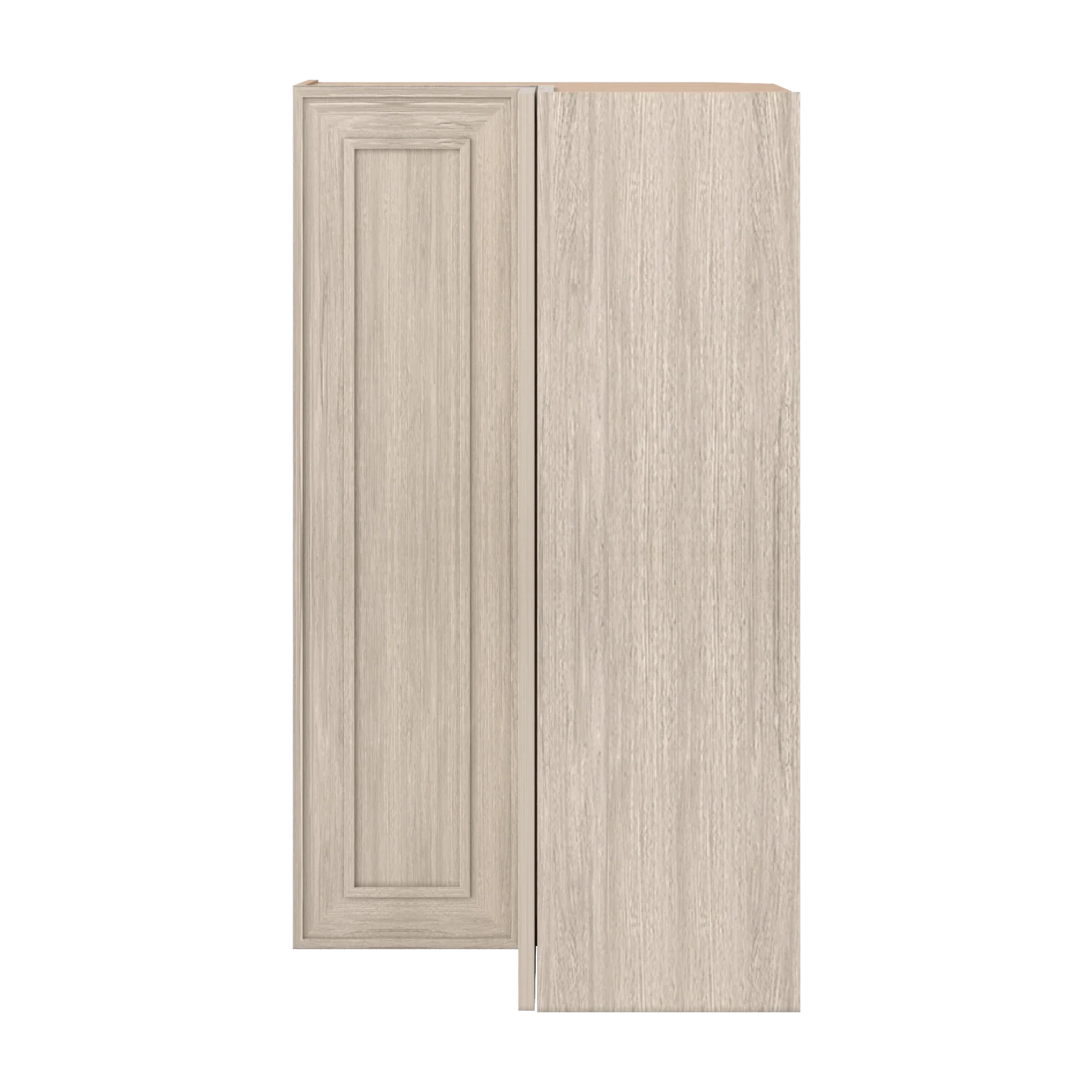 Ivory Elegant Craftsman Shaker WER2442 wall cabinet – close front view, RTA kitchen cabinet
