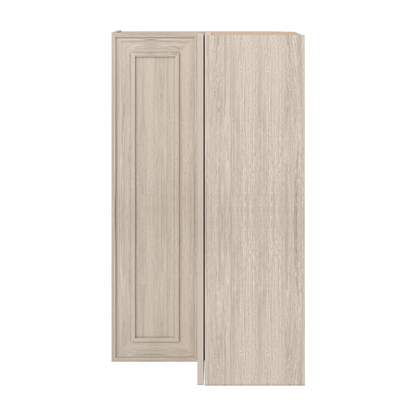 Ivory Elegant Craftsman Shaker WER2442 wall cabinet – close front view, RTA kitchen cabinet
