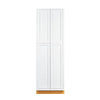 Pantry Snow White Inset Shaker Cabinet 93" Tall 24", 30" & 36" Wide