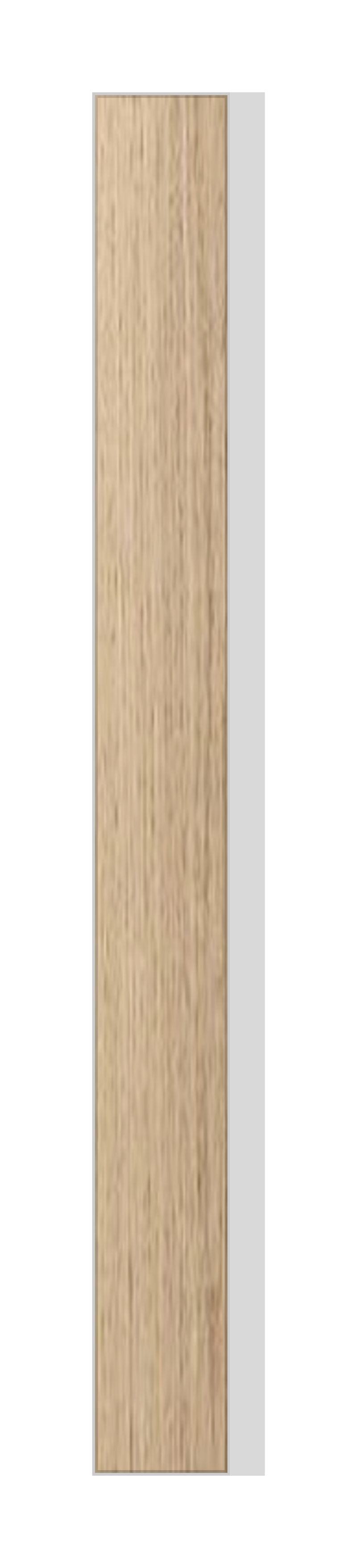Rift Filler Trim Pieces, Shaker door, natural rift white oak