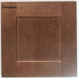 Rift door in Cinnamon stain