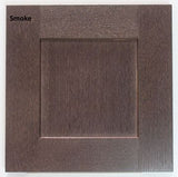 Rift door in Smoke stain