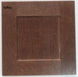 Rift door in Toffee stain