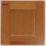 Rift door in Wheat stain