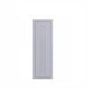 30" Tall Light Gray Inset Shaker Wall Cabinet - Single Door - 9", 12", 15", 18" & 21" Wide