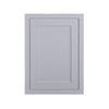 30" Tall Light Gray Inset Shaker Wall Cabinet - Single Door - 9", 12", 15", 18" & 21" Wide