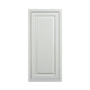 30" Tall Vintage White Inset Raised Panel Wall Cabinet - Single Door 9", 12", 15", 18" & 21"